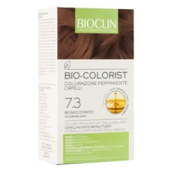 Bioclin Bio Colorist 7.3 Biondo Dorato Tintura Naturale per Capelli