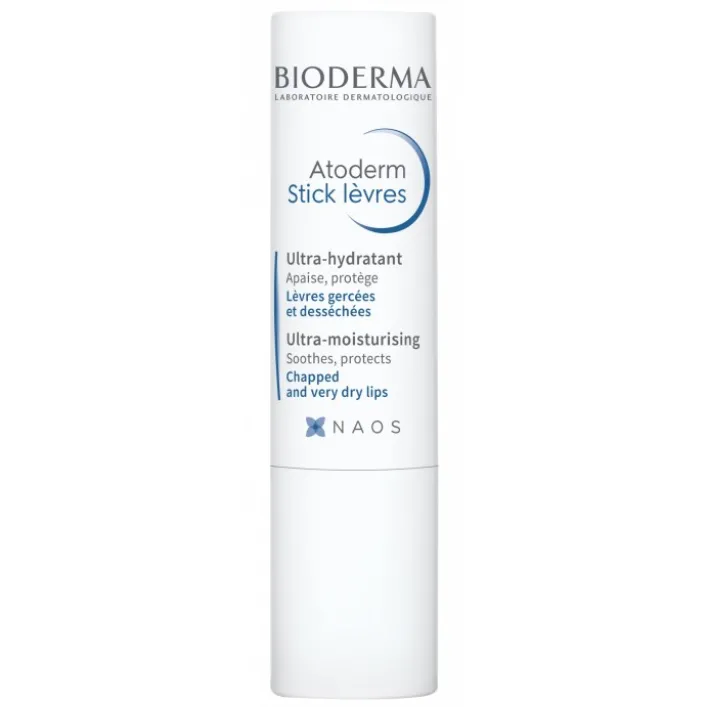 Bioderma Atoderm Stick Labbra Lenitivo ed Idratante 4 grammi