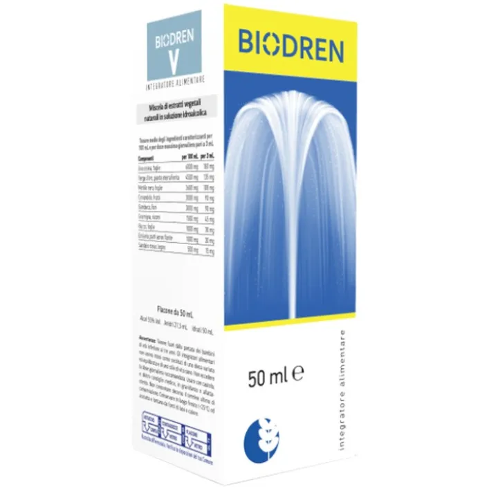 Biodren V 50 ml - Integratore Alimentare