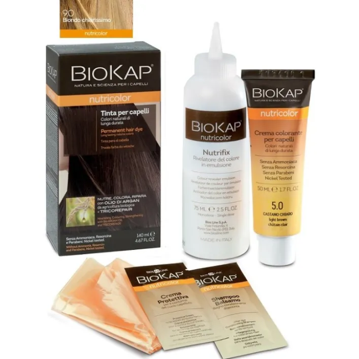 Biokap Nutricolor 9 Biondo Chiarissimo - Tintura per Capelli