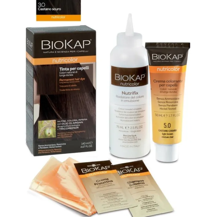 Biokap Nutricolor 3 Castano Scuro - Tintura Per Capelli