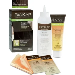 Biokap Nutricolor Delicato 5.0 Castano Chiaro - Tintura per Capelli