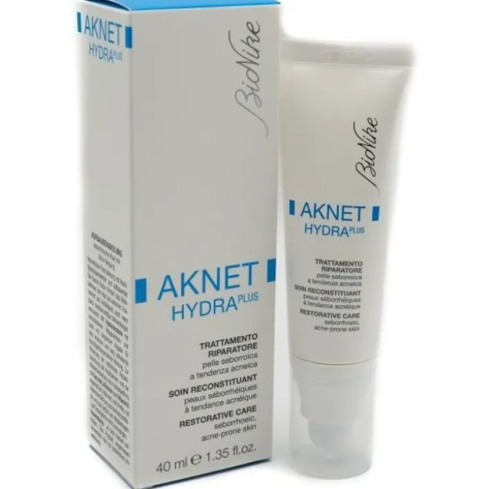Bionike Aknet Azelike Hydra Plus Riparatore Pelle Seborroica e Acneica 40 ml