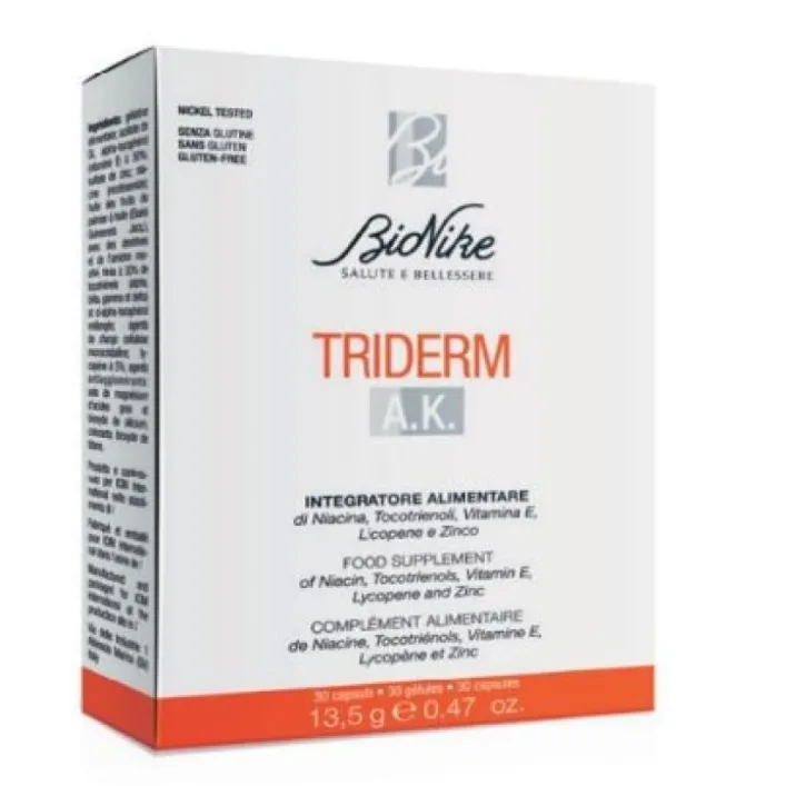 Bionike Triderm AK 30 Capsule - Integratore Alimentare