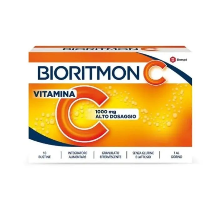 Bioritmon C 1000 mg 10 bustine - Integratore Vitamina C