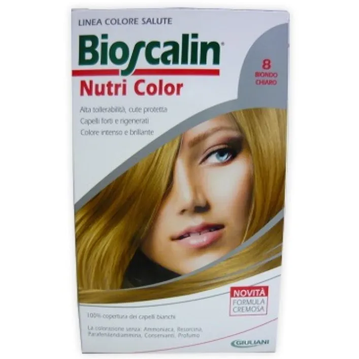Bioscalin Nutri Color 8 Biondo Chiaro Trattamento Colore