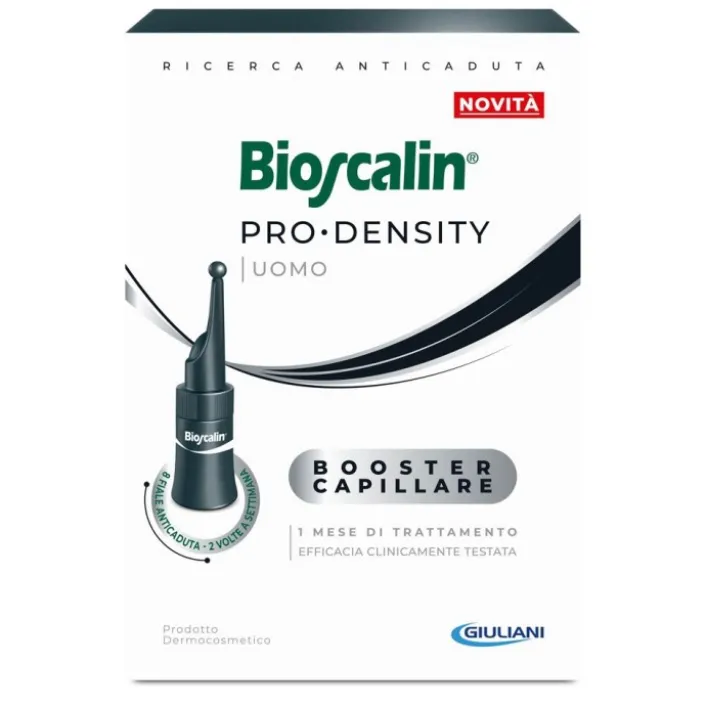 Bioscalin Pro Density Anticaduta Capelli Uomo 8 fiale