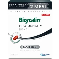 Bioscalin Pro Density 60 compresse - Integratore Anticaduta Capelli Uomo