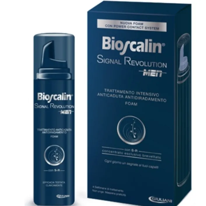Bioscalin Signal Revolution Men Trattamento Intensivo Anticaduta Schiuma 75 ml