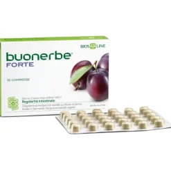 Bios Line Buonerbe Forte 30 Tavolette - Integratore Transito Intestinale