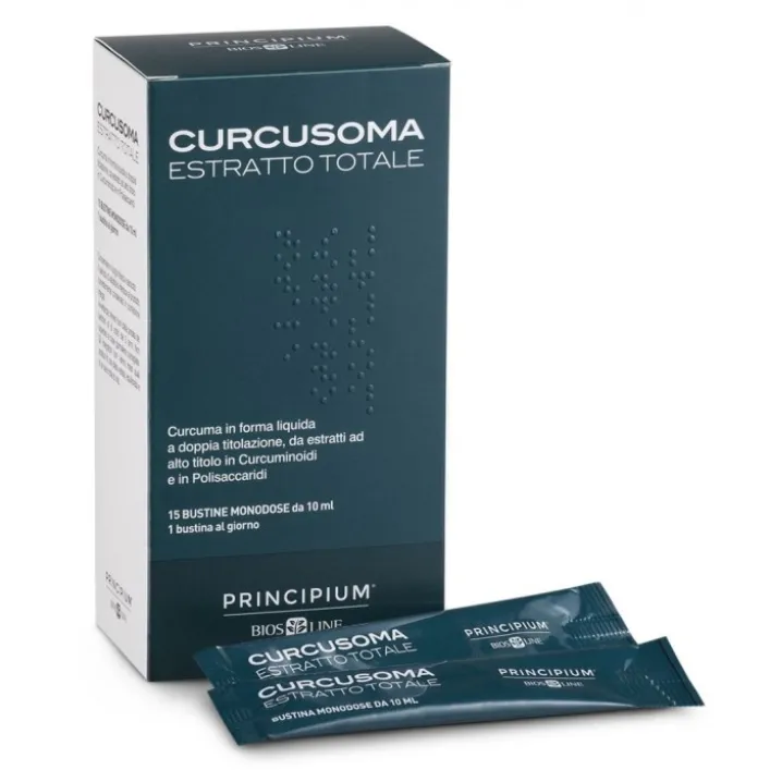 Bios Line Principium Curcusoma Estratto Totale 15 Buste - Integratore Alimentare