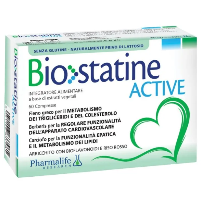 Biostatine Active 60 Compresse - Integratore Alimentare