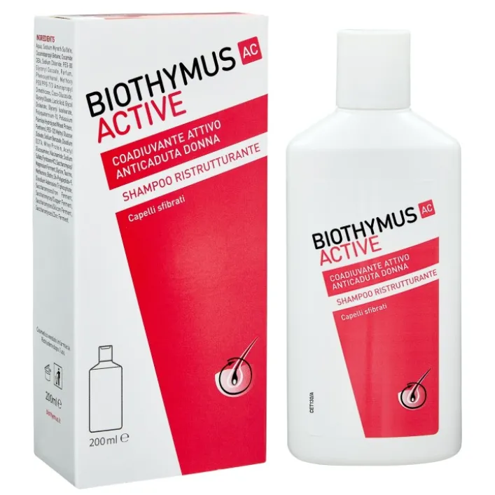 Biothymus AC Active Shampoo Donna Ristrutturante 200 ml