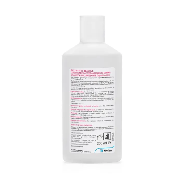 Biothymus AC Active Shampoo Donna Volumizzante 200 ml