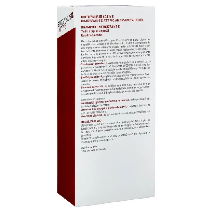 Biothymus AC Active Shampoo Uomo Energizzante 200 ml