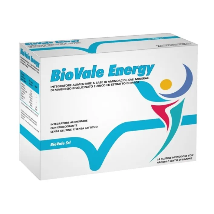 Biovale Energy 14 bustine - Integratore Vitamine e Sali Minerali