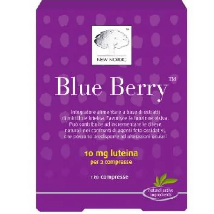 Blue Berry 120 Compresse - Integratore Vista