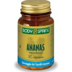 Body Spring Ananas 50 Compresse - Integratore Alimentare