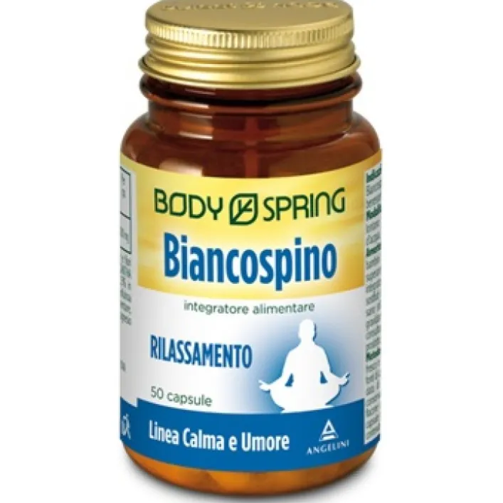 Body Spring Biancospino 50 Capsule - Integratore Alimentare