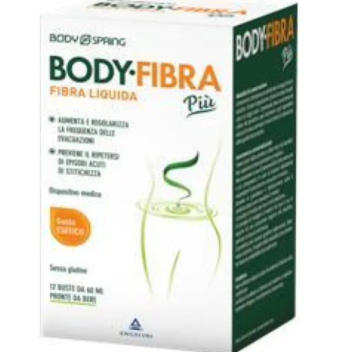 Body Spring BodyFibra Più Gusto Esotico 12 Buste - Integratore Alimentare