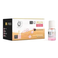 B12 Plus 15 Flaconcini - Integratore Vitamina B12 e Zinco