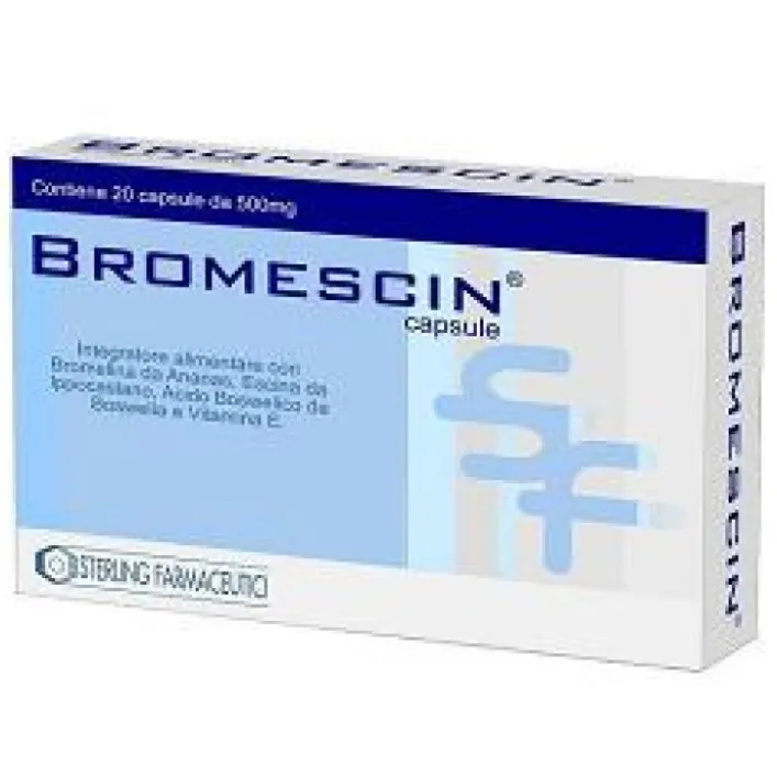 Bromescin 20 Capsule - Integratore Alimentare