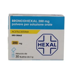 Broncohexal 200 mg Acetilcisteina 30 Bustine