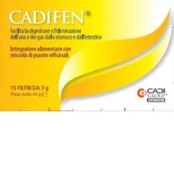 Cadifen 15 Filtri - Integratore Digestivo