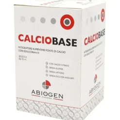 CalcioBase 30 Stick da 10 ml - Integratore Benessere Ossa e Muscoli