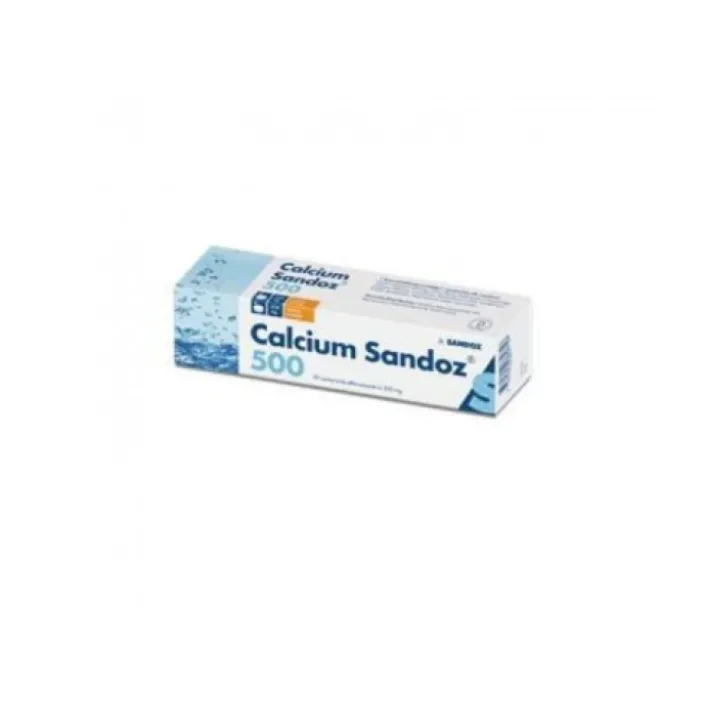 Calcium Sandoz 500 mg 20 Compresse Effervescenti