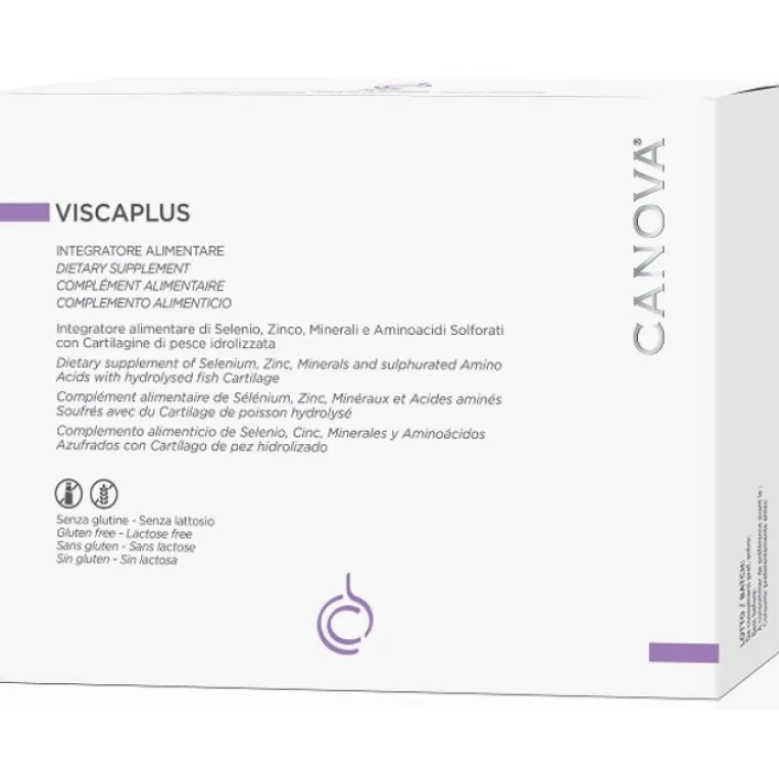 Canova Viscaplus 60 Softgel - Integratore Capelli Fragili