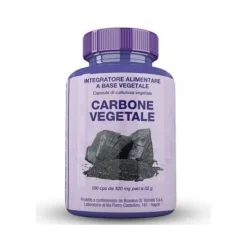 Carbone Vegetale 100 Capsule - Integratore Alimentare