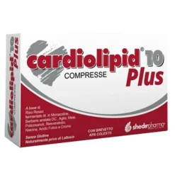 Cardiolipid 10 Plus 30 compresse - Integratore Controllo Colesterolo