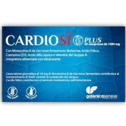 CardioSi' Plus 20 Compresse - Integratore per il Colesterolo