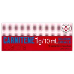 Carnitene 1 g L-Carnitina 10 Faconcini Monodose