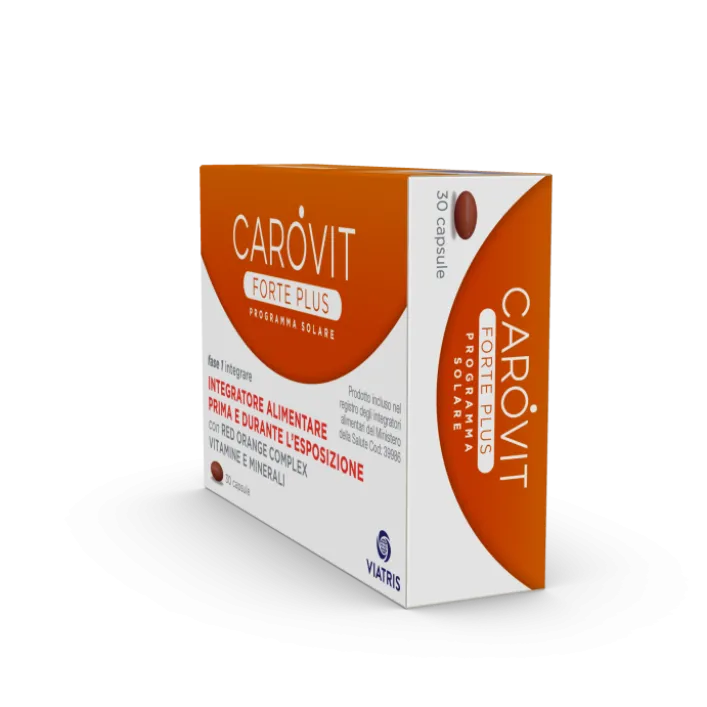 Carovit Forte Plus 30 Capsule - Integratore Preparazione al Sole