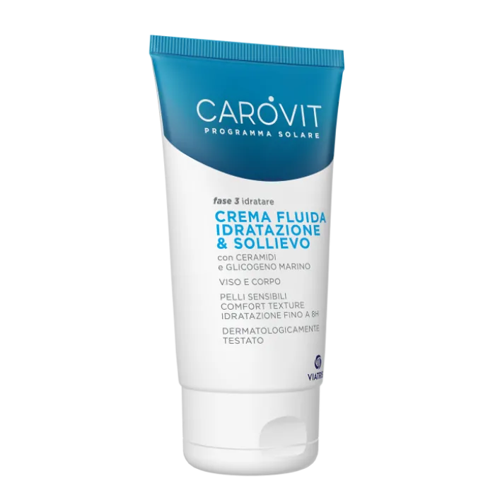 Carovit Programma Solare Crema Fluida Idratazione e Sollievo 150 ml