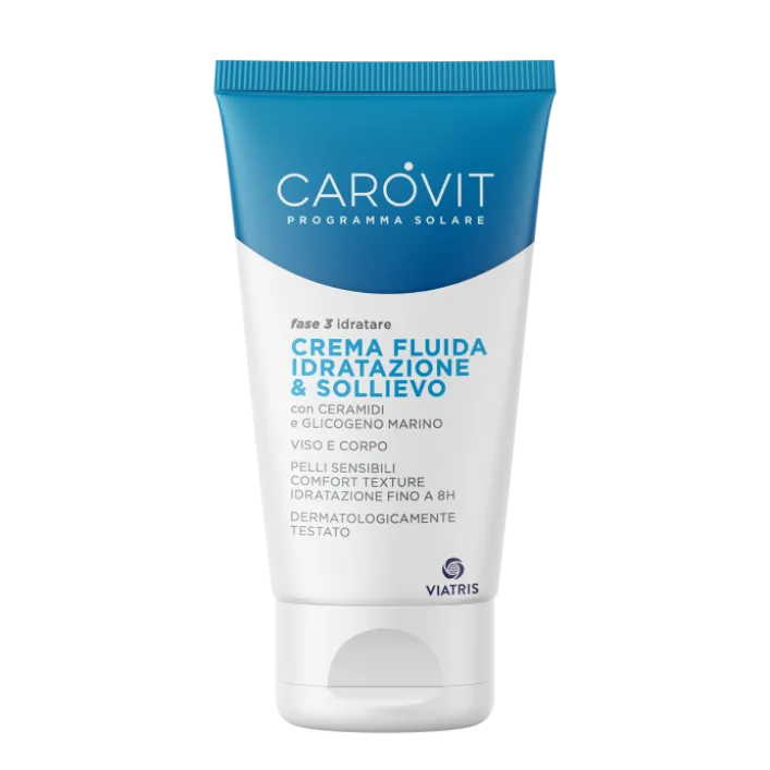 Carovit Programma Solare Crema Fluida Idratazione e Sollievo 150 ml