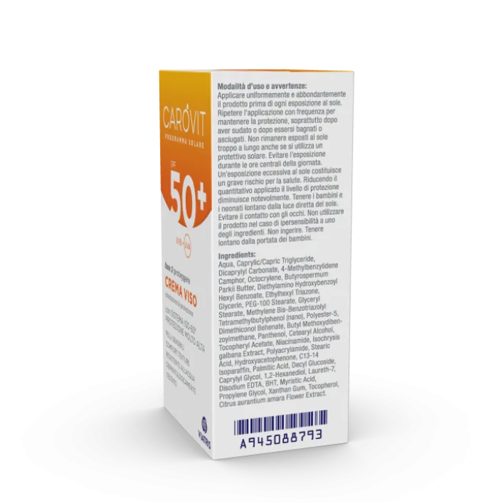 Carovit Programma Solare Crema Viso SPF 50+ 50 ml