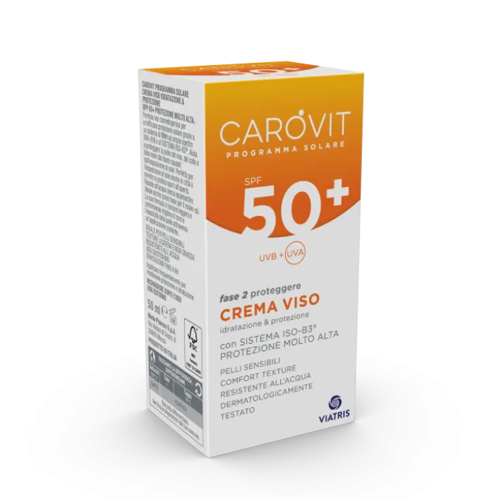 Carovit Programma Solare Crema Viso SPF 50+ 50 ml
