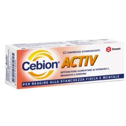 Cebion Activ 12 Compresse Effervescenti - Integratore Energetico