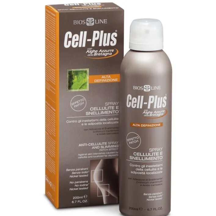 Cell-Plus Alta Definizione Spray Cellulite e Snellimento 200 ml