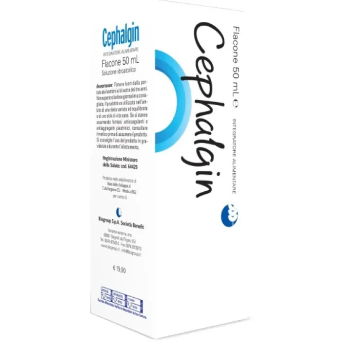 Cephalgin Gocce 50 ml - Integratore Alimentare