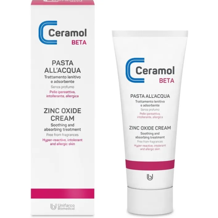 Ceramol Beta Pasta all'Acqua Trattamento Lenitivo e Assorbente 75 ml