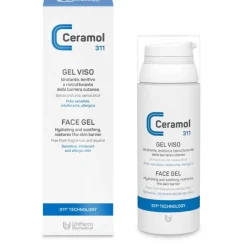 Ceramol Gel Viso Ristrutturante Idratante 50 ml