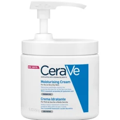 CeraVe Crema Idratante Viso e Corpo Pelle Secca a Molto Secca con Dosatore 473 ml