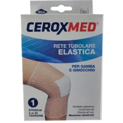 Ceroxmed Rete Tubolare Elastica Gamba-Ginocchio