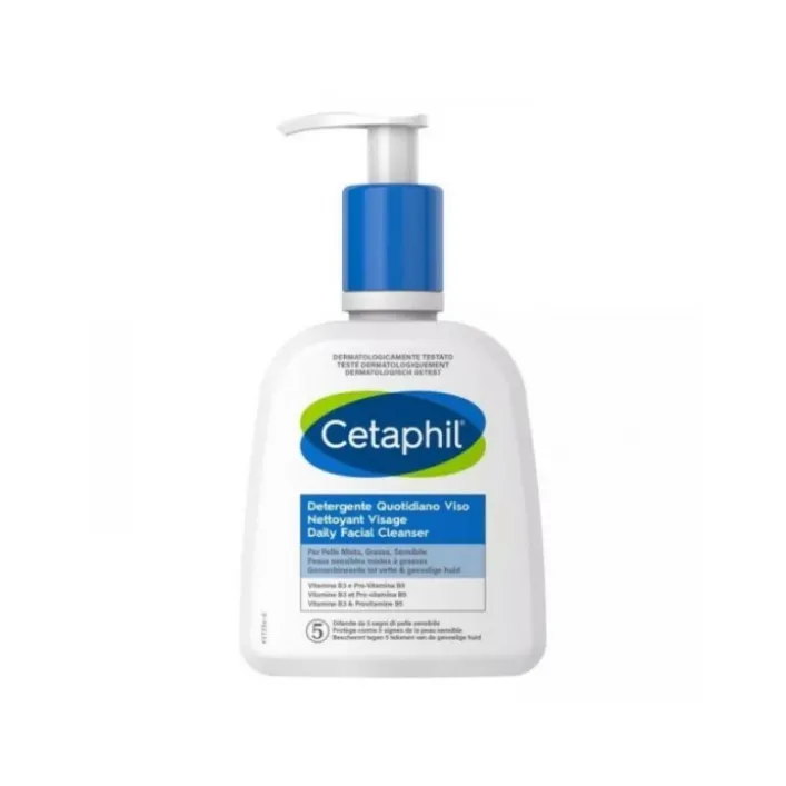 Cetaphil Detergente Quotidiano Viso Pelle Mista o Grassa 473ml