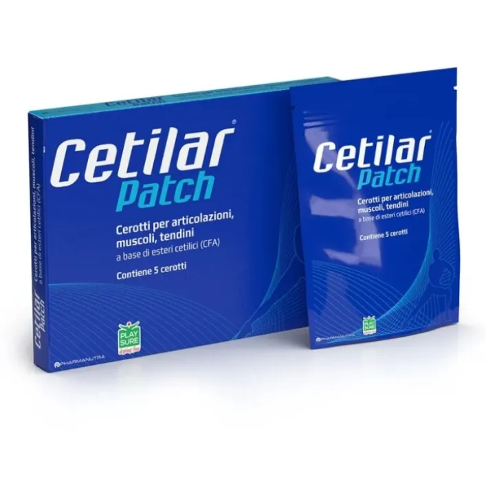 Cetilar Patch 5 Cerotti - Muscoli, Articolazioni e Tendini