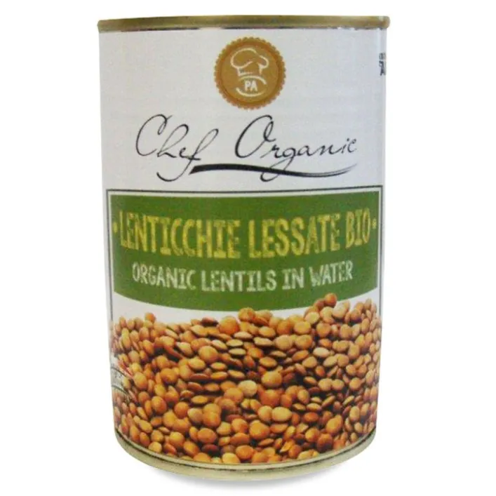 Chef Organic Lenticchie Lessate 400 grammi